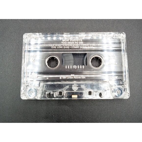 Meat Puppets Too High to Die Music Cassette Tape Vintage 1994 London Records - Picture 9 of 16